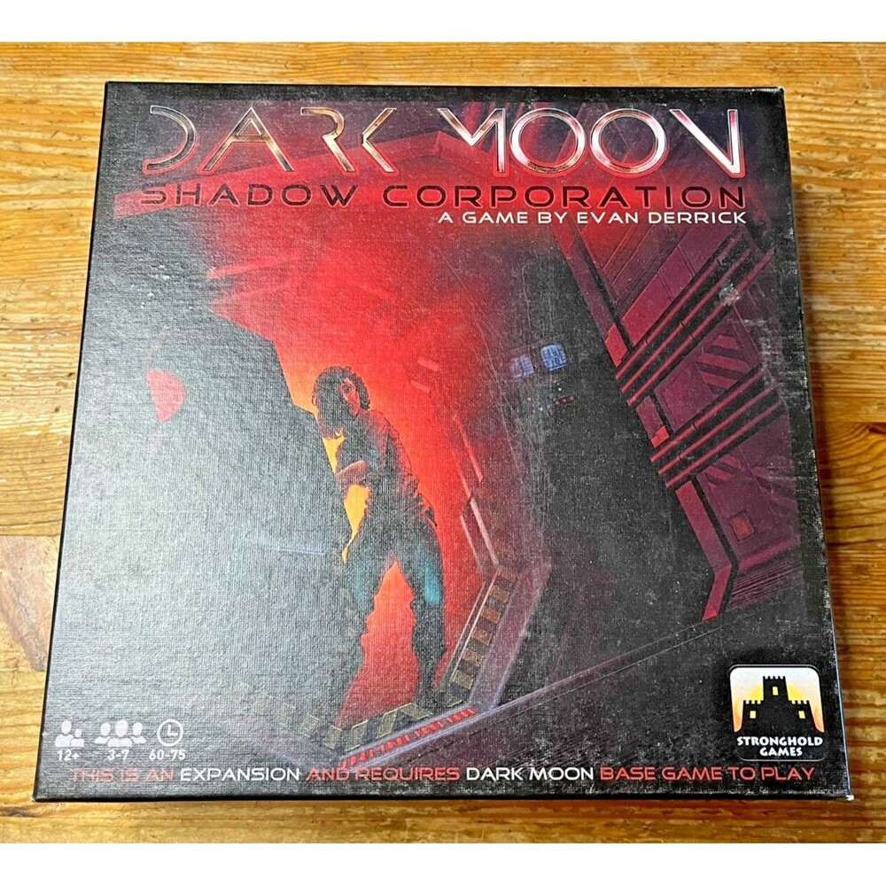 Stronghold Board Game Dark Moon Shadow Corporation Expansion Box